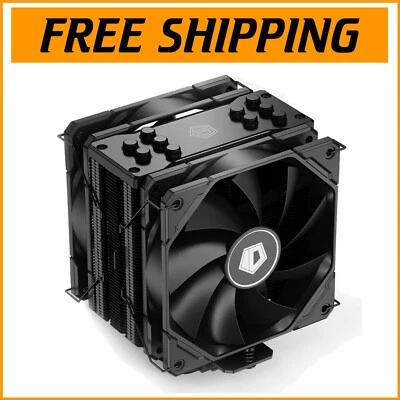 Ultimate SE-225-XT Black Air Cooler with Direct Contact Heat Pipes & Dual Fans - Image 1 of 4