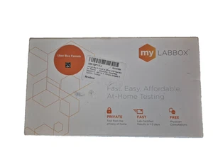 Kit de prueba de ETS myLAB Box Uber Box hembra 8 paneles en casa - NUEVO sellado - Imagen 1 de 4
