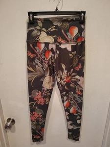 Beyond Yoga Botanical Fruit Print High Rise Midi Leggings Gr. M Training Freizeit - Bild 1 von 8