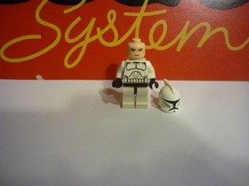 Lego Star Wars - Clone Trooper Figure / Minifigure (sw0201) Set 7681