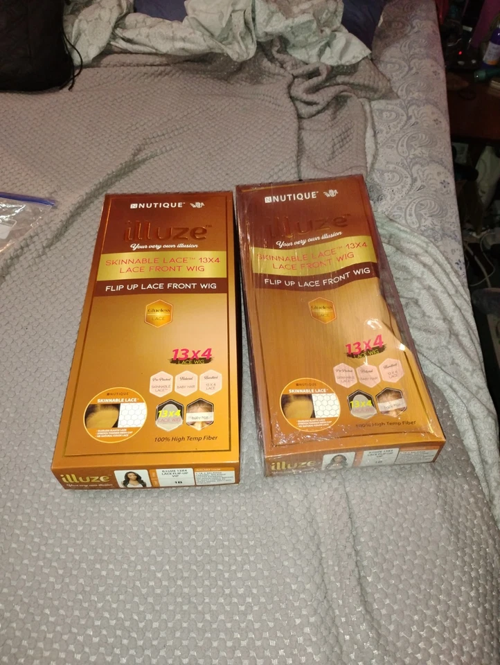 PELUCA DELANTERA NUTIQUE ILLUZE INDETECTABLE ENCAJE SIN PEGAMENTO -ILLUZE LACE VIVIA Foto 1 de 2