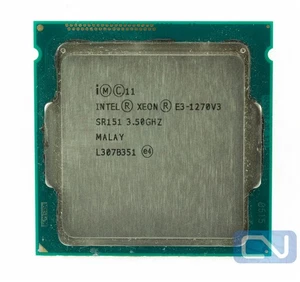 Intel Xeon E3-1270Lv3 3.5GHz (3.9GHz Turbo) 8MB 5GT/s SR151 LGA1150 B Grade CPU - Picture 1 of 2