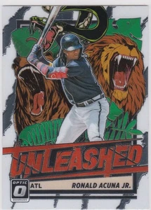 2021 Panini Donruss Optic Unleashed Ronald Acuna Jr #UNL3 Free Shipping! - Picture 1 of 2