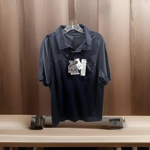Propper Men's HLX Tactical Short Sleeve Polo Shirt LAPD Navy Size MEDIUM F5308 - Picture 1 of 12