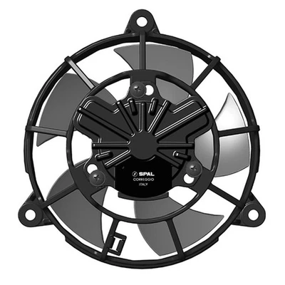 SPAL Brushless Fan 5" (130mm) - VA195-ABL40.4/N-107A/SH 294.2cfm 12v - Image 1 of 2