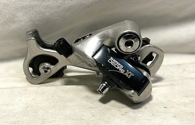 Vintage Shimano Deore XT RD-M735 rear derailleur mountain bike mtb race m732 730 - Image 1 of 4