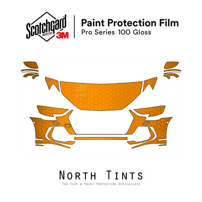Audi S8 2022-2026 Serie 3M PRO Película de Protección de Pintura Precortada Sujetador Transparente Kit PPF Foto 1 de 4