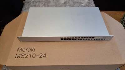 MS210-24-HW Cisco Meraki 24-Port Ethernet Switch, used, no warranty  - Image 1 of 4