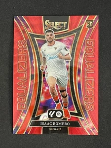 Isaac Romero 2024-25 Panini Select La Liga Ecualizadores Red Wave Prizm 04/49 RC - Imagen 1 de 2