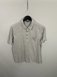 LYLE & SCOTT Polo Shirt - Size Large - Grey - Great Condition - Men’s - Picture 1 of 3
