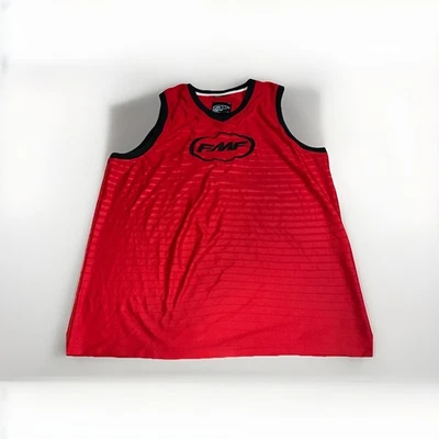 Fmf Jersey Tank Top  red and black XXL - Imagem 1 de 4