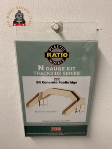 Ratio 222 Concrete Footbridge Kit - N Gauge - Picture 1 of 1