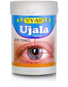 100 comprimidos 100 % ayurvédicos Vyas Ujala bienestar ocular envío gratuito a todo el mundo - Imagen 1 de 8