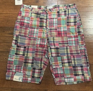 Weatherproof Women’s Patchwork Pink Plaid Shorts NWT Size 12 - Picture 1 of 7