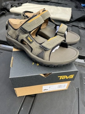 Sandalias Teva Katavi 2 de cuero con cordón elástico para hombre talla 8 -NUEVAS- Foto 1 de 4