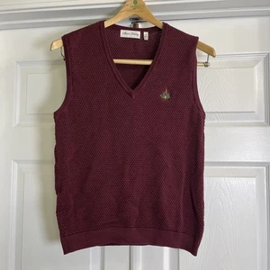 Maglione sportivo Haley gilet rosso marrone donna grande - Foto 1 di 11