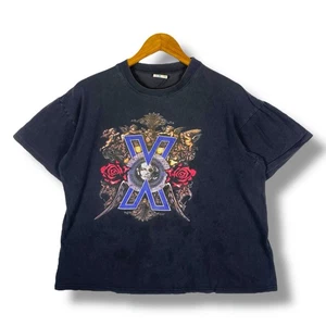 Vintage X-JAPAN Violence In Jealousy Tour 1991 Staff T-Shirt Large Size - Bild 1 von 7