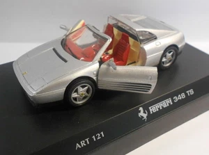 Corgi Detail 1/43 Scale - ART.121 FERRARI 348 TS SILVER - Picture 1 of 3