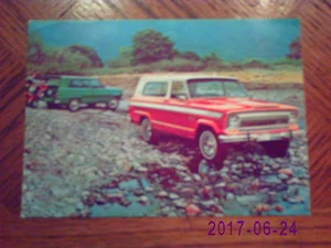 1974 Jeep Cherokee Postcard-Original - Picture 1 of 2