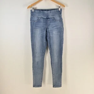 Decjuba denim jegging pants size 10 blue skinny stretch cotton blend 113034 - Picture 1 of 11