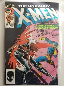 THE UNCANNY X-MEN #201, GREAT COVER ART!! Rare Bronze Age Marvel Comic π Issue - Foto 1 di 3