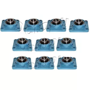 UCF207-20 Self-Align 4 Flange Bolt Pillow Block Bearing 1-1/4" 10Pcs - Picture 1 of 1