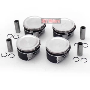 4x Pistons & Rings 81mm STD For AUDI A4 VW Jetta Golf MK4 1.8T Turbo 20V AWP AWW - Picture 1 of 5