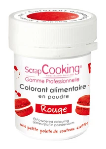 Lebensmittelfarbe Kunstleder Pulver Rot 5g - Bild 1 von 1