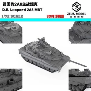 3D Printed 1/72/87 German Leopard 2A8 Trophy Main Battle Tank Model Kit# - Picture 1 of 5