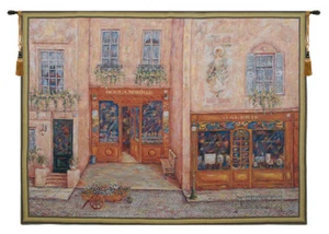 Tapiz belga Sagot Terrase arte de pared colgante para decoración del hogar (nuevo) 53x70 pulgadas - Imagen 1 de 6