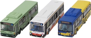 N Gauge 1/150 THE BUS COLLECTION Kongo Bus Tondabayashi Station 3 Company Set - Picture 1 of 8