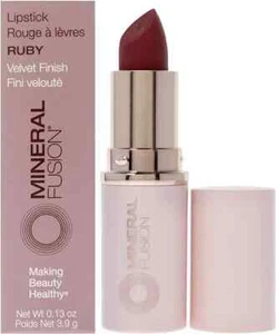 Ruby Lipstick 0.137 Oz By Mineral Fusion LOT OF 2 LIPSTICKS - Picture 1 of 5