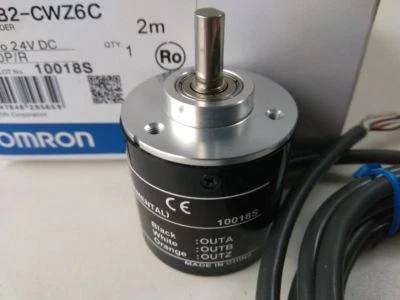 1x OMRON 600P Incremental Rotary Encoder 600p/r 5-24v DC E6B2-CWZ6C NPN - Image 1 of 4