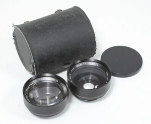 JUEGO DE LENTES AUXILIARES VIVITAR PARA MAMIYA 528TL, ANCHO Y TELE. LENTES/157708 - Imagen 1 de 1