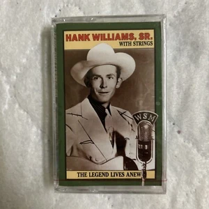 The Legend Lives Anew Hank Williams with Strings • Brand New Cassette Tape - Picture 1 of 6