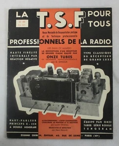 Revue Magazine LA TSF POUR TOUS N° 150 Le 11 tubes monp - Picture 1 of 2