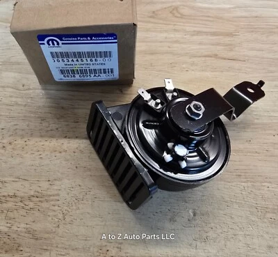 NEW 2011-2025 Jeep Gr/Cherokee, Dodge Durango LOW NOTE Horn Assembly, OEM Foto 1 de 3