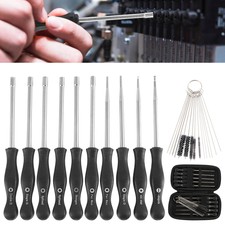 10Pezzi Kit Cacciavite Carburatore Regolazione Per Motosega Trimmer Lavoro Mano