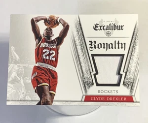 2014 - 2015 Panini Excalibur Royalty - Clyde Drexler #41 Jersey (NMMT-MT) - Picture 1 of 2