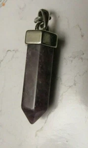Bellissimo ciondolo SEDONA ametista viola naturale - nuovo - - Foto 1 di 3