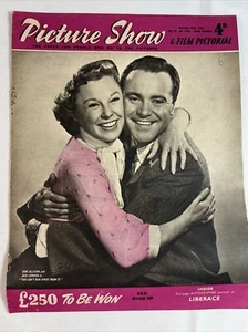 Vintage Picture Show Magazine 1956June Allyson Jack Lemmon Liberace - Picture 1 of 10