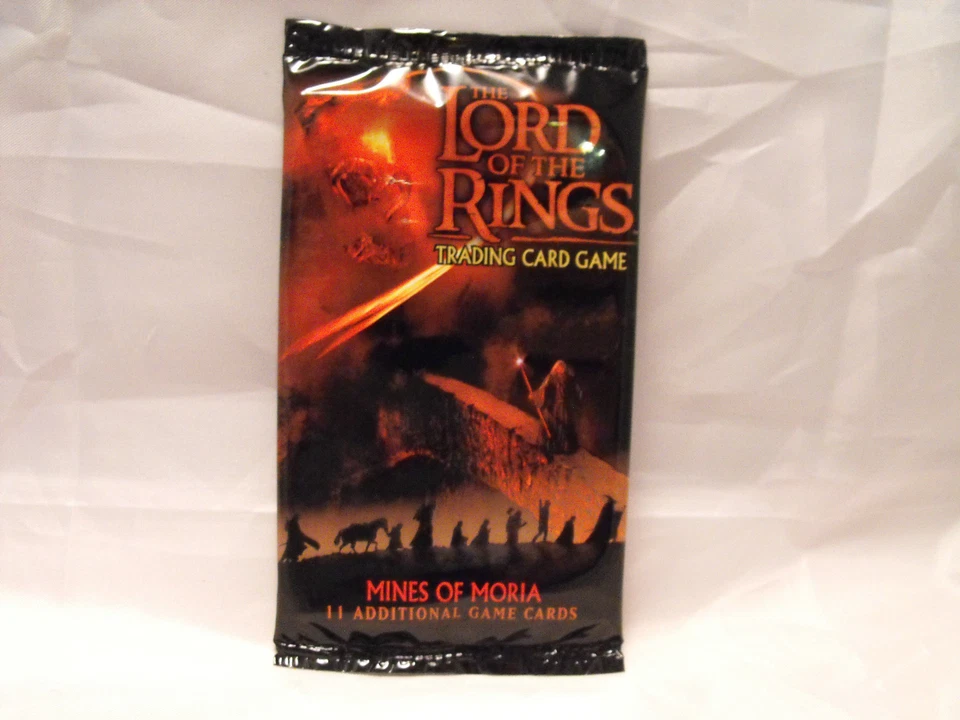 LORD OF THE RINGS TCG MINES OF MORIA SEALED BOOSTER PACK OF 11 CARDS - Image 1 of 1