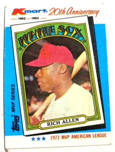1982 tops 20th Anniversary Kmart Baseball card WHITE SOX RICH ALLEN #21 - Picture 1 of 2