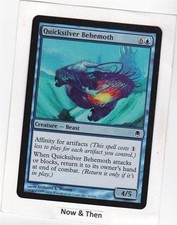 MTG: Darksteel: Foil: Quicksilver Behemoth