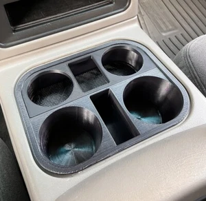 Cup Holder Upgrade 2003-2007 Silverado Tahoe Suburban Yukon Sierra GMT800 - Picture 1 of 12