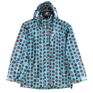 DIDRIKSONS Boys Jacket 11-12 Years 150 Windproof Blue Full Zip Hooded s4165 - Picture 1 of 7