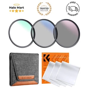 Ultimate 67mm Photography Filter Kit with UV, Polarizer & ND4 Filters plus Pouch - Picture 1 of 10