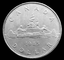 1985 Canadian 1$ One Dollar Nickel Coin Canada