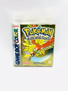 Pokemon Gold Nintendo Gameboy Game Boy Color GBC CIB COMPLETE BOX MANUAL - Picture 1 of 7