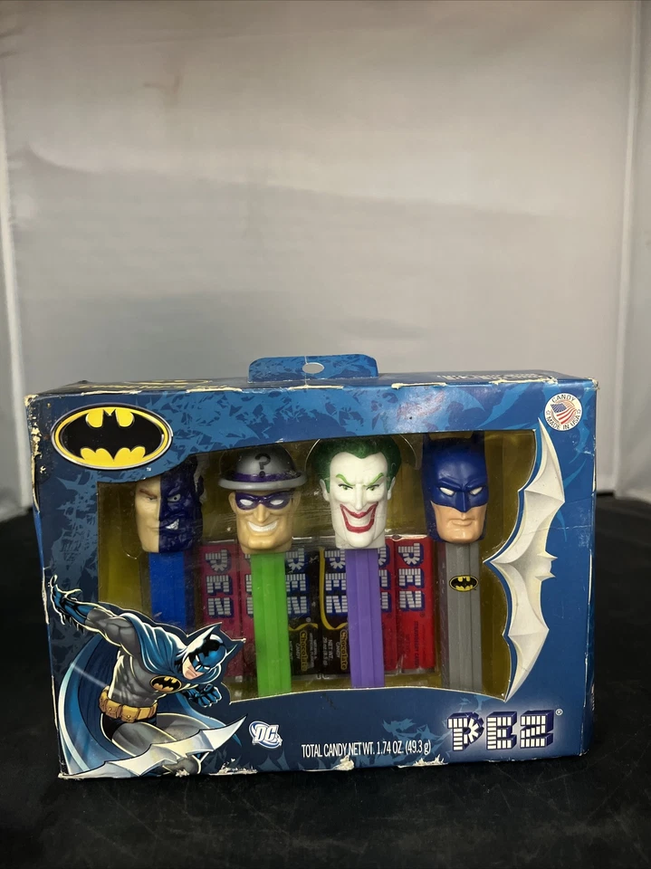PEZ Batman Collectors Set (Two Face Riddler Joker Batman)